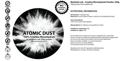 Creatine Monohydrate by Medstein Lab